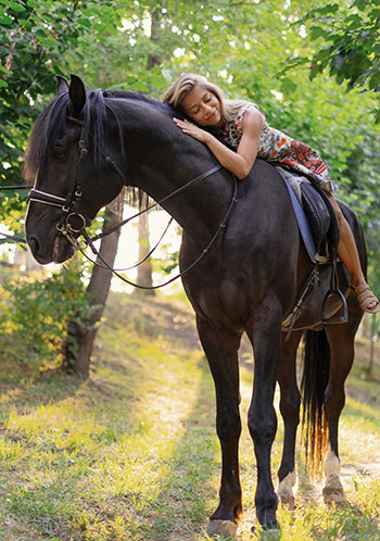 Horse riding